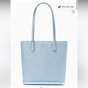 NWT Kate Spade tinsel tote